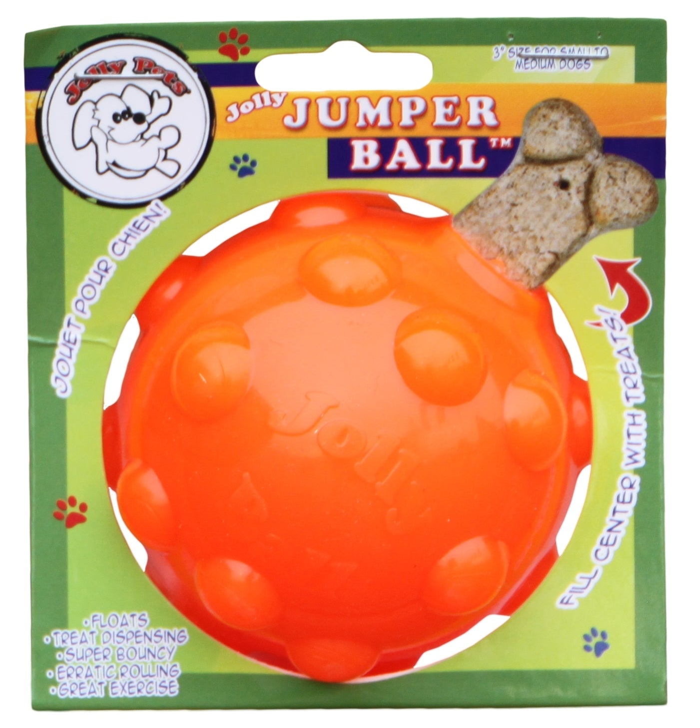 Jolly Jumper Oranje S (7,6 cm) - all for animals