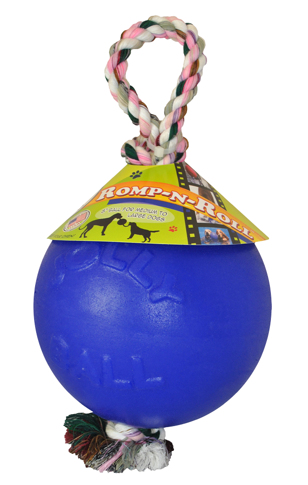 Jolly Romp - n - Roll Blauw S (10 cm) - all for animals