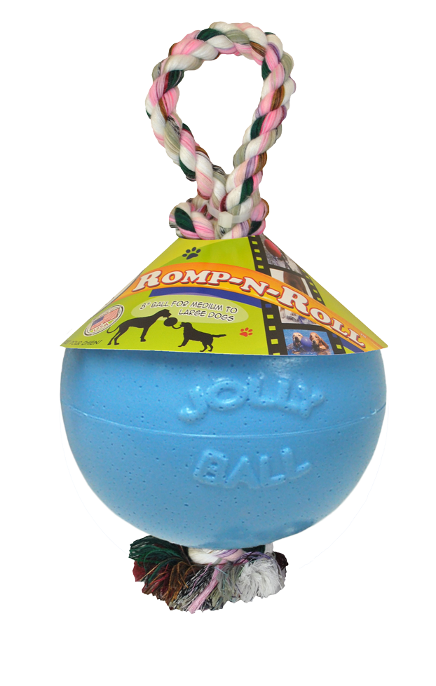 Jolly Romp - n - Roll Bosbessen M (15 cm) - all for animals