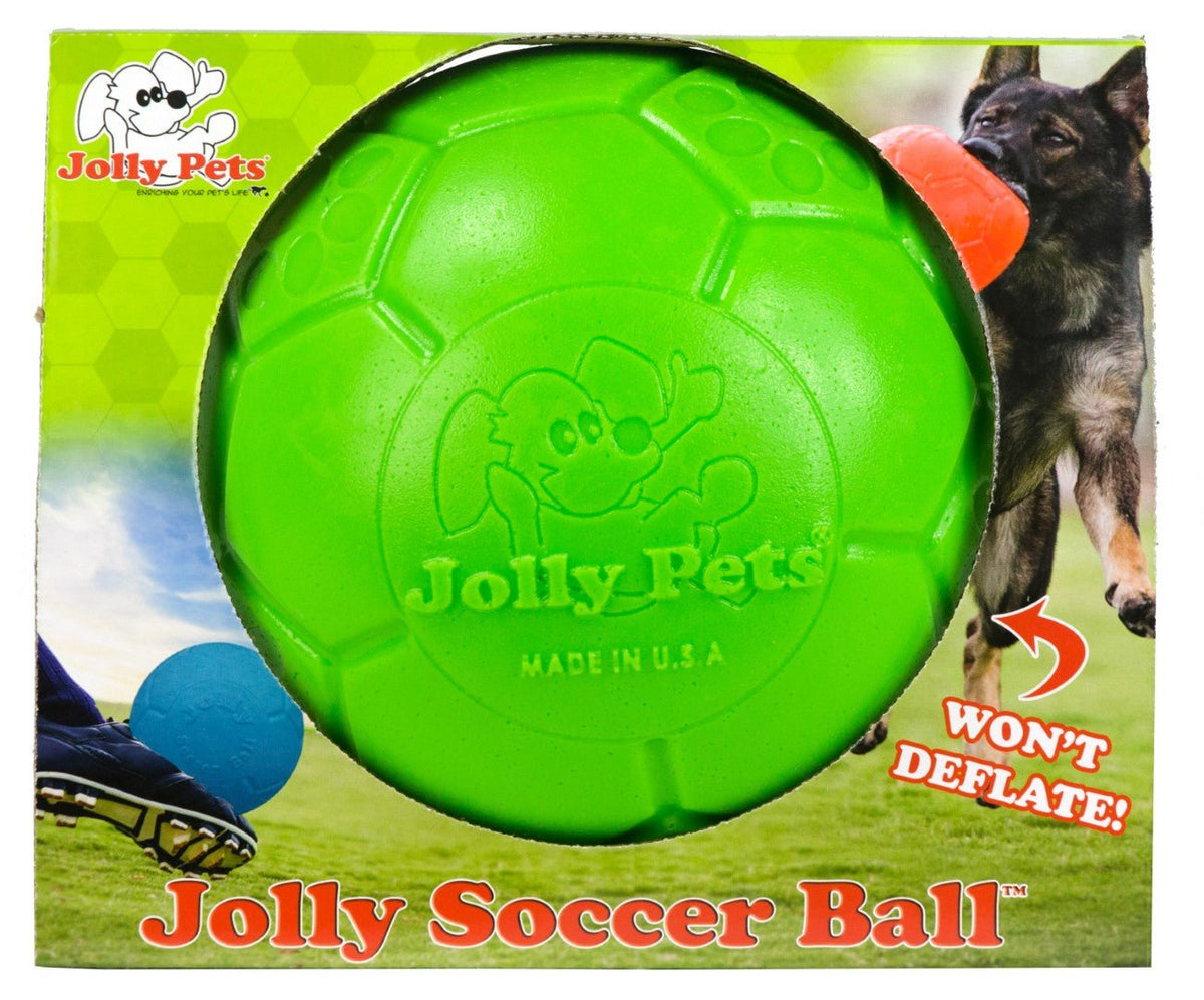 Jolly Soccer Ball Groen S (15 cm) - all for animals