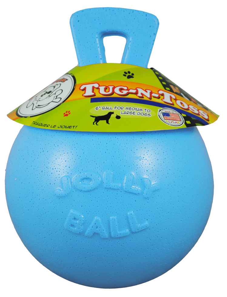 Jolly Tug - n - Toss Bosbessen M (15 cm) - all for animals