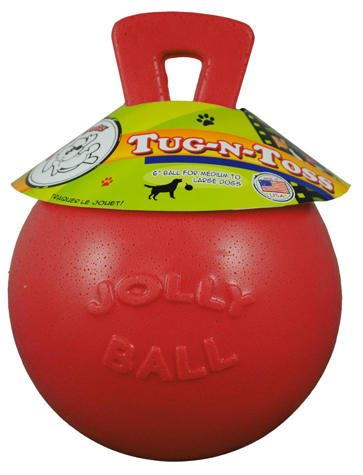 Jolly Tug - n - Toss Rood L (20 cm) - all for animals