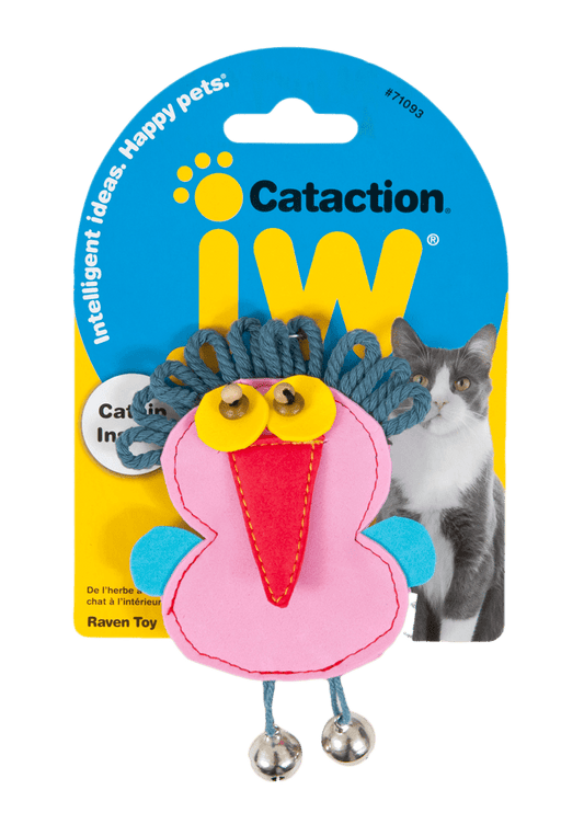JW Cataction - Raven Toy - all for animals