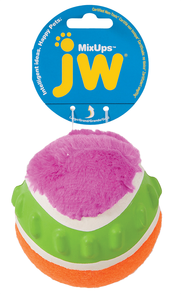 JW Mixups - Ribbed Ball L - 10 cm - all for animals