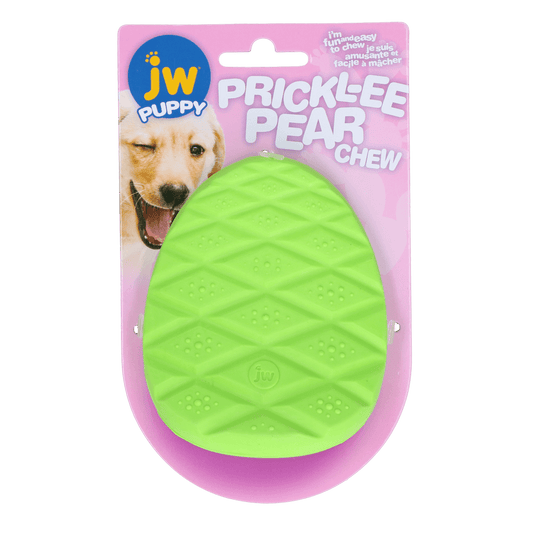 JW Puppy - Prickl - ee Pear Teether - all for animals