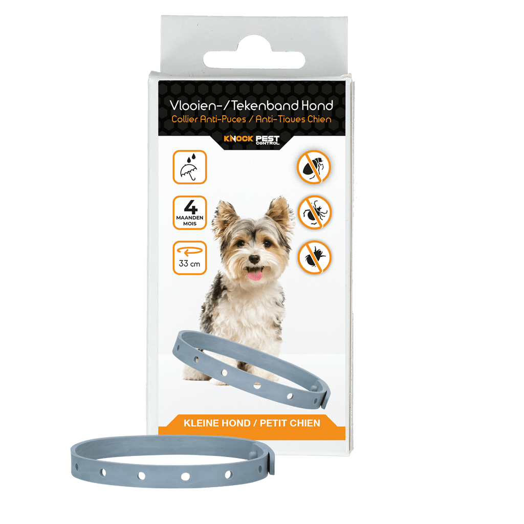 Knock Pest Vlooien/Tekenband Hond 33 cm NL/FR - all for animals