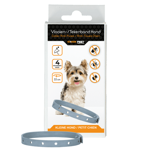 Knock Pest Vlooien/Tekenband Hond 33 cm NL/FR - all for animals
