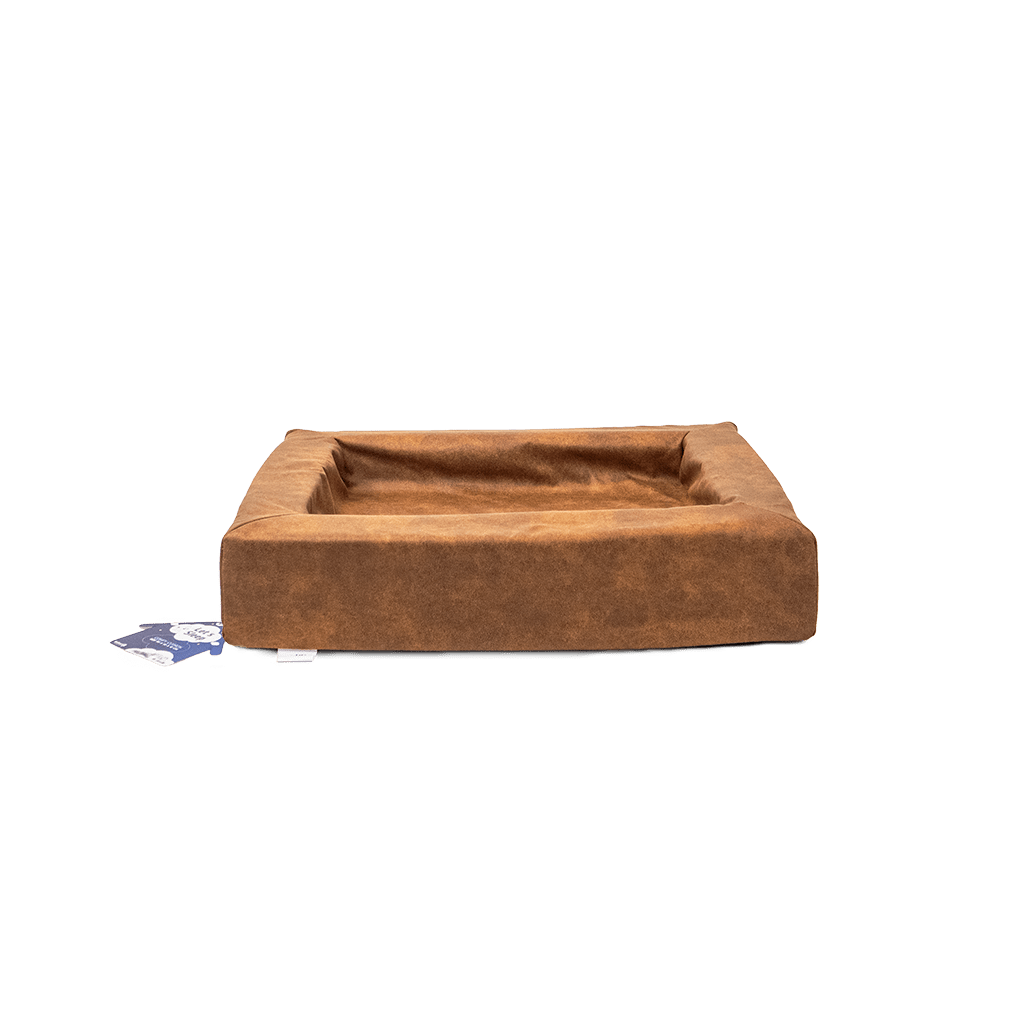 Let's Sleep Comfy Cushion Hondenmand M Cognac - all for animals
