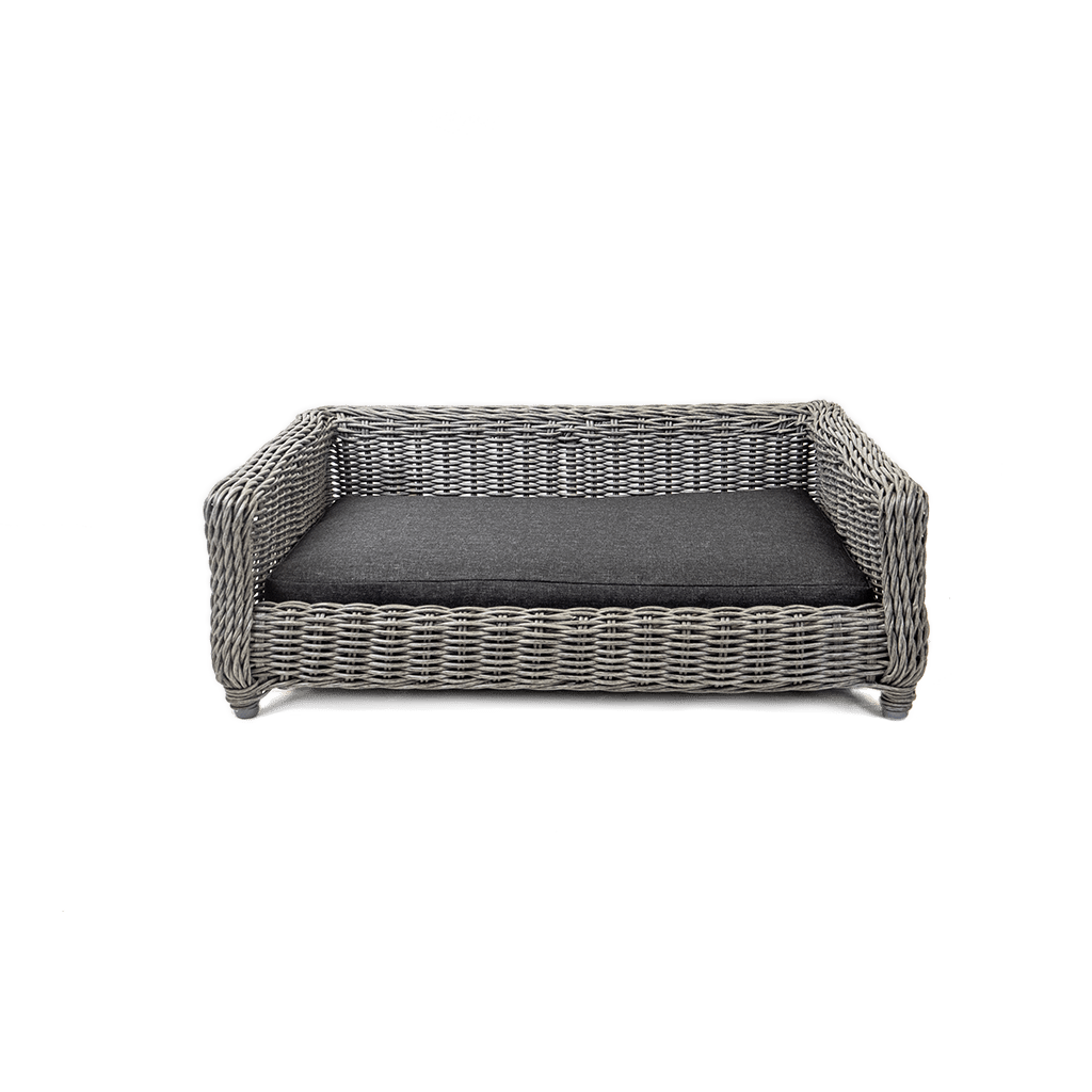 Let's Sleep Cozy Basket Rieten Hondenmand M Antraciet - all for animals