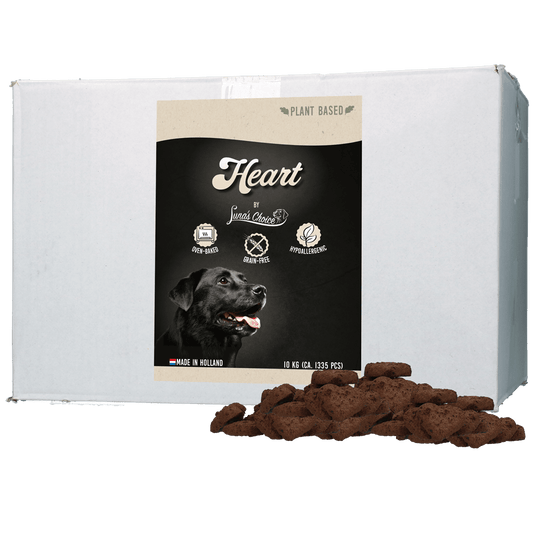 Luna’s Choice Plant Based Snack Grootverpakking Heart - all for animals