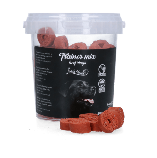 Luna's Choice Trainer Mix Rundvlees ringen - all for animals
