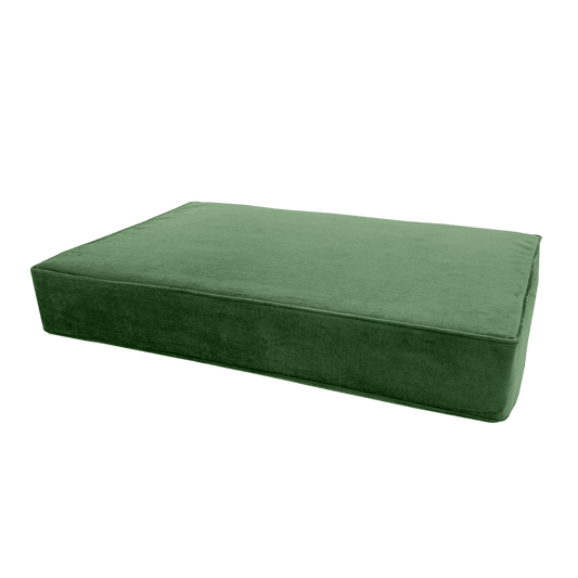 Madison Orthopedisch Kussen Velvet Groen S - all for animals