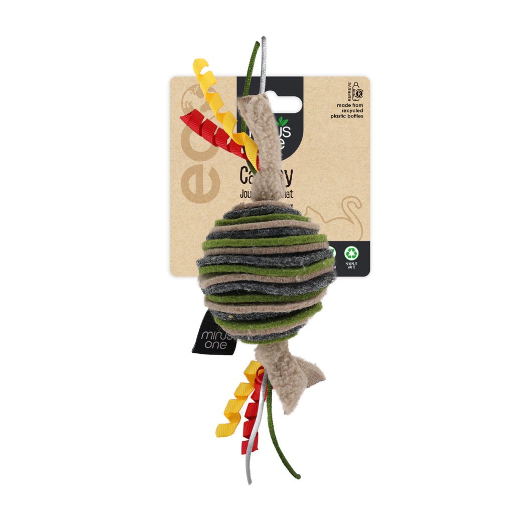 Minus One Classic Felt Cat Toys Ball - all for animals