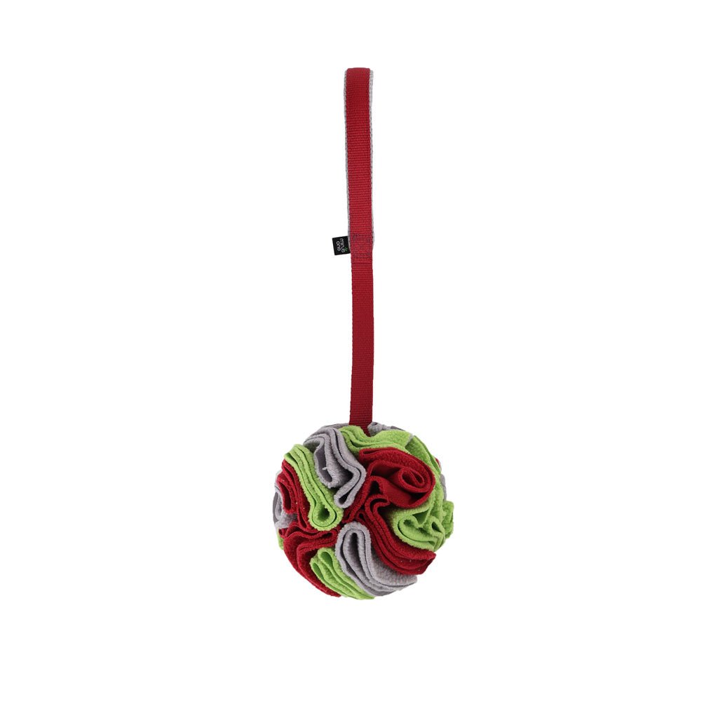 Minus One Fleece Dog Tug Toy Ball - all for animals