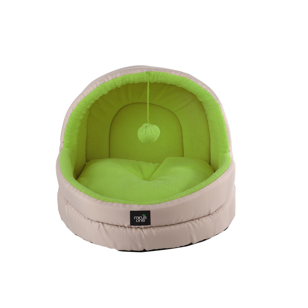 Minus One Hideaway Cat Cave Yellow - all for animals