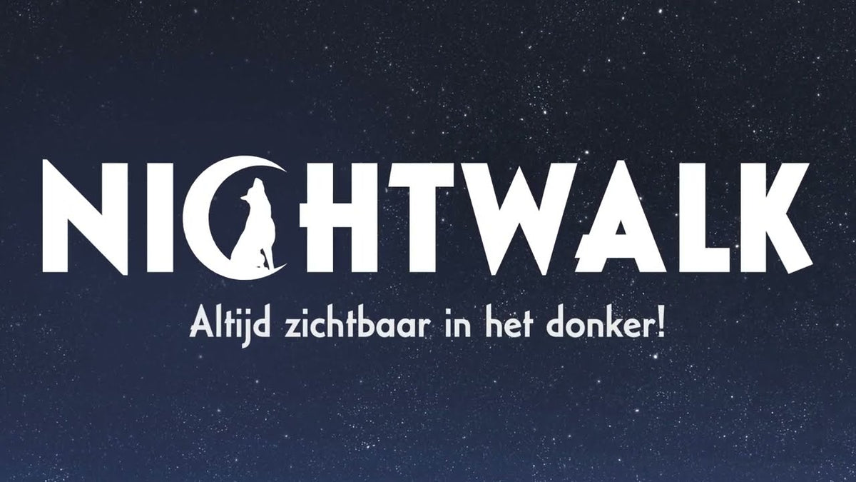 Nightwalk Safety Collar Oranje - all for animals