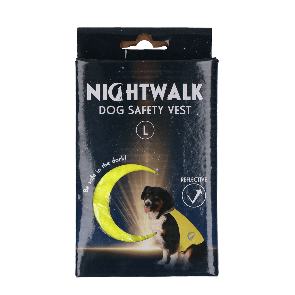 Nightwalk Safety Vest Geel - all for animals