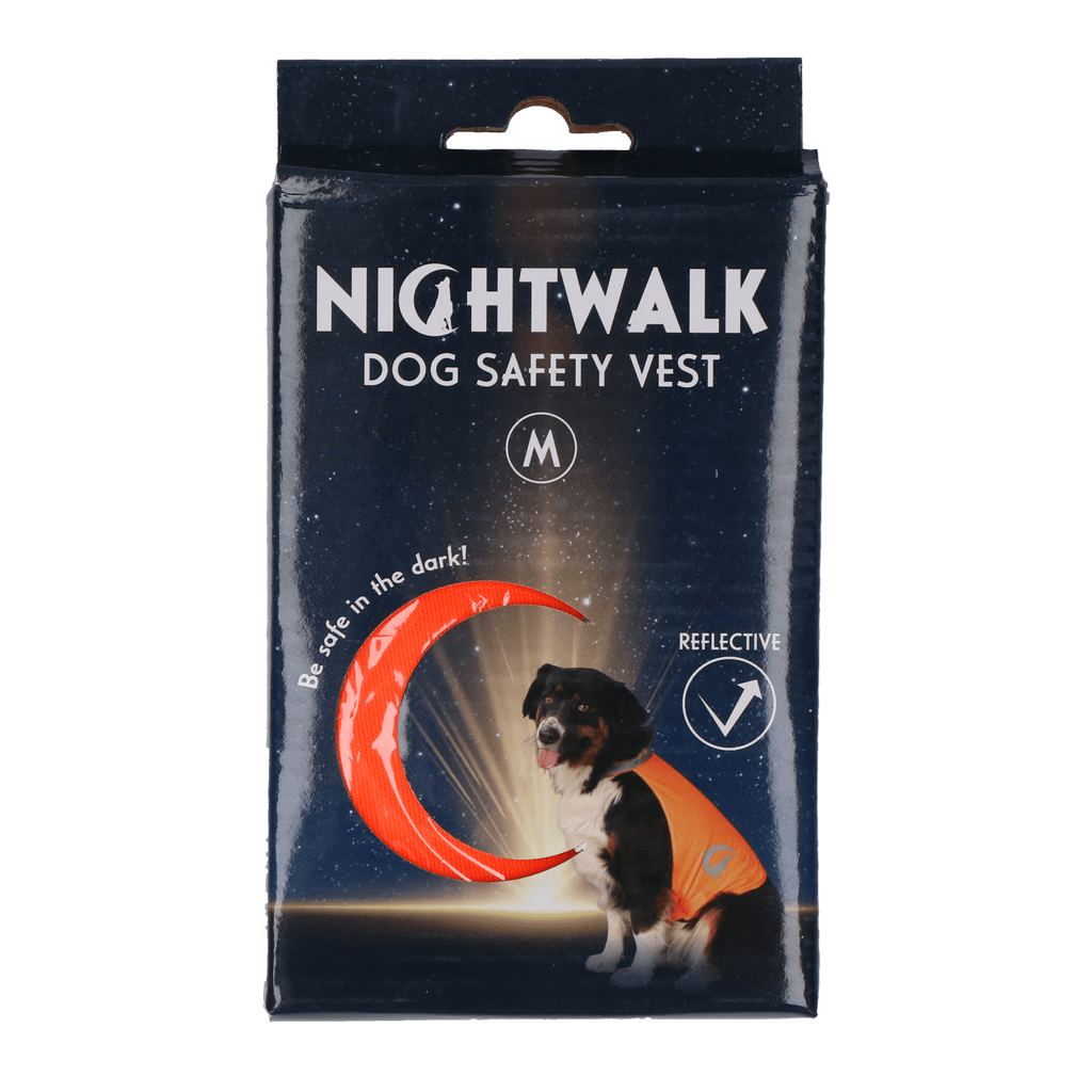 Nightwalk Safety Vest Oranje - all for animals