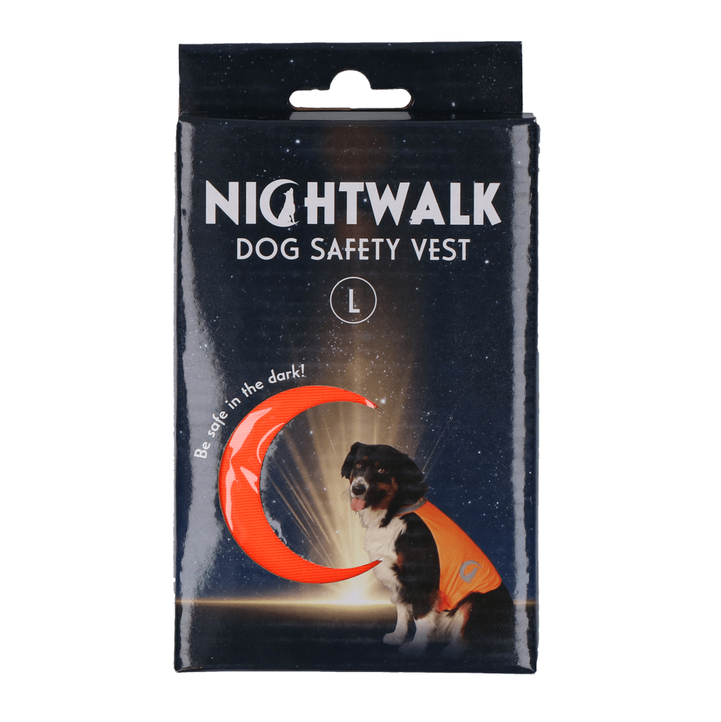 Nightwalk Safety Vest Oranje - all for animals