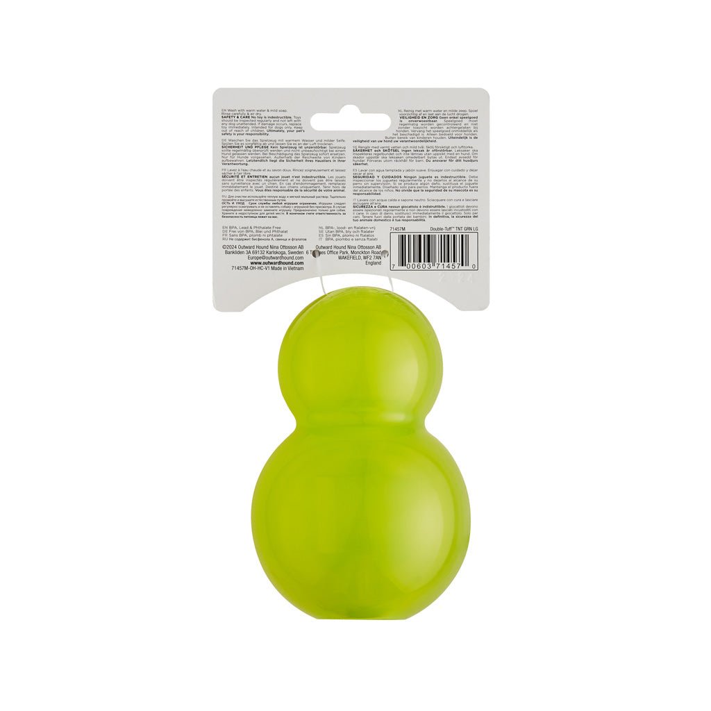 Outward Hound Double - Tuff L Groen - all for animals