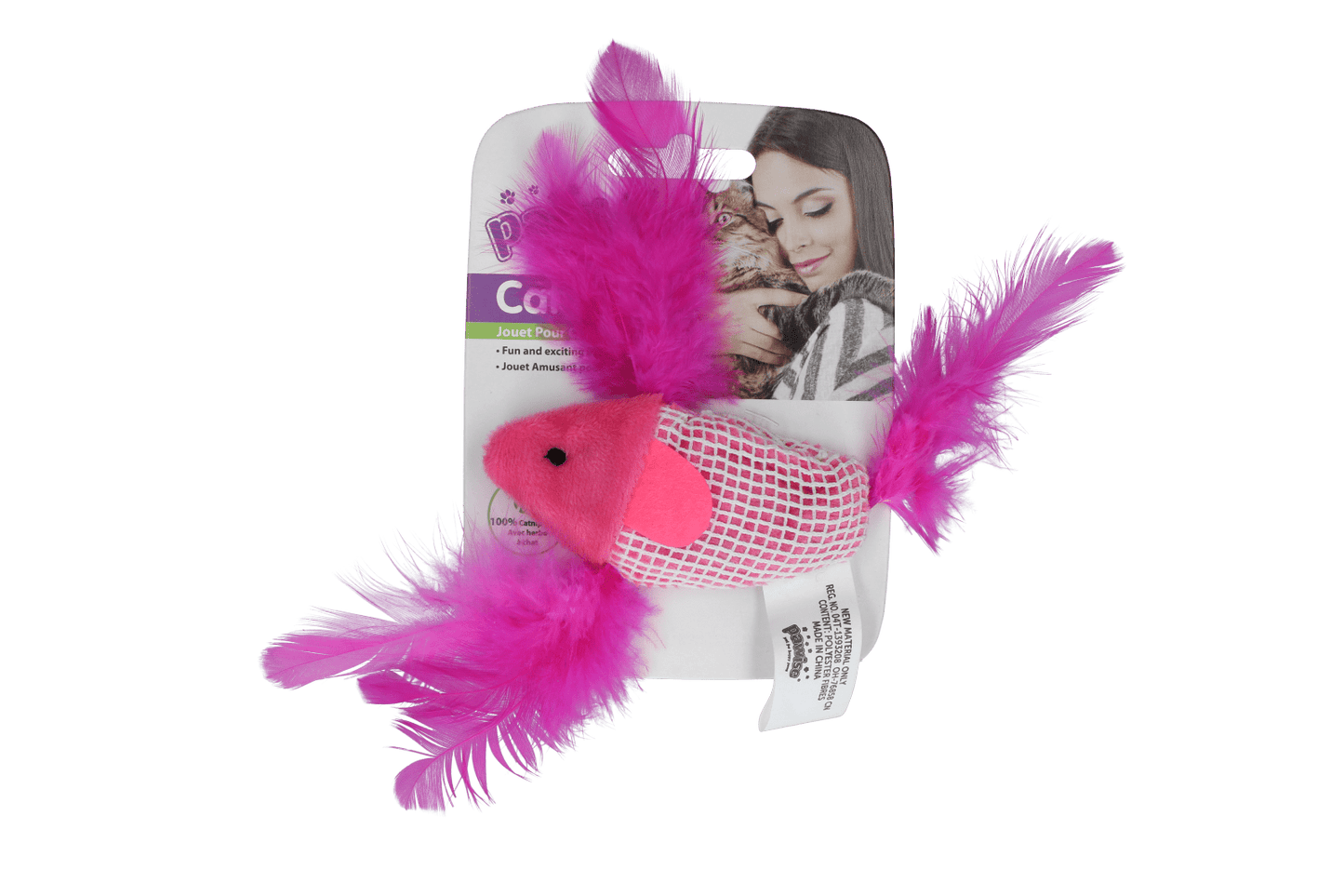 Pawise 100% Catnip Toy Vis - all for animals