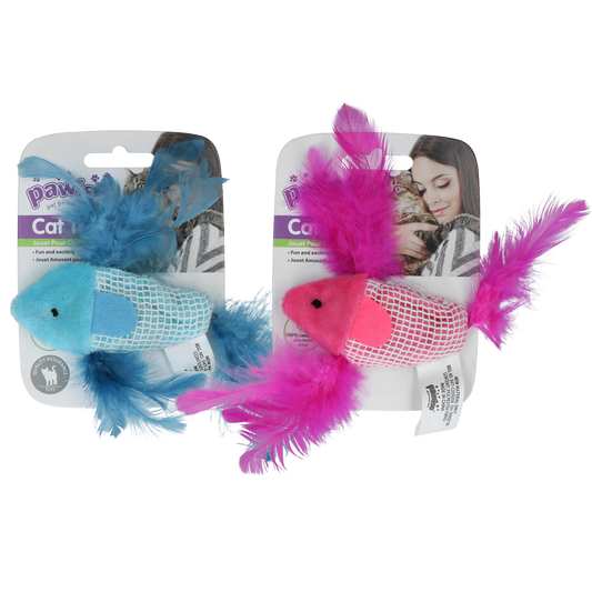 Pawise 100% Catnip Toy Vis - all for animals
