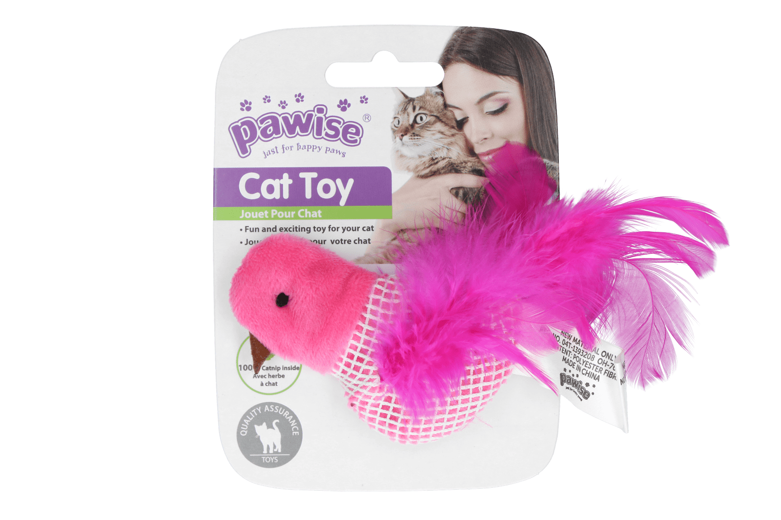 Pawise 100% Catnip Toy Vogel - all for animals