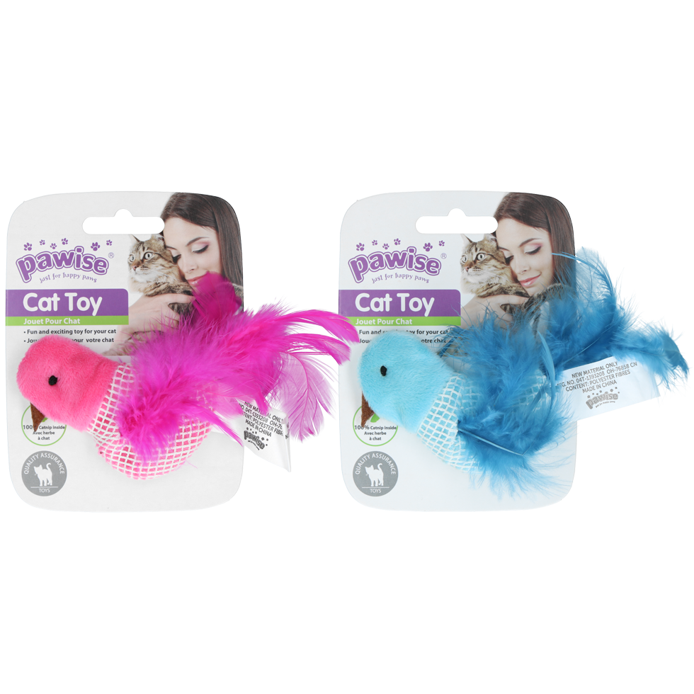 Pawise 100% Catnip Toy Vogel - all for animals
