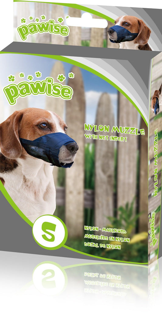 Pawise Adjustable Nylon Muzzle - all for animals