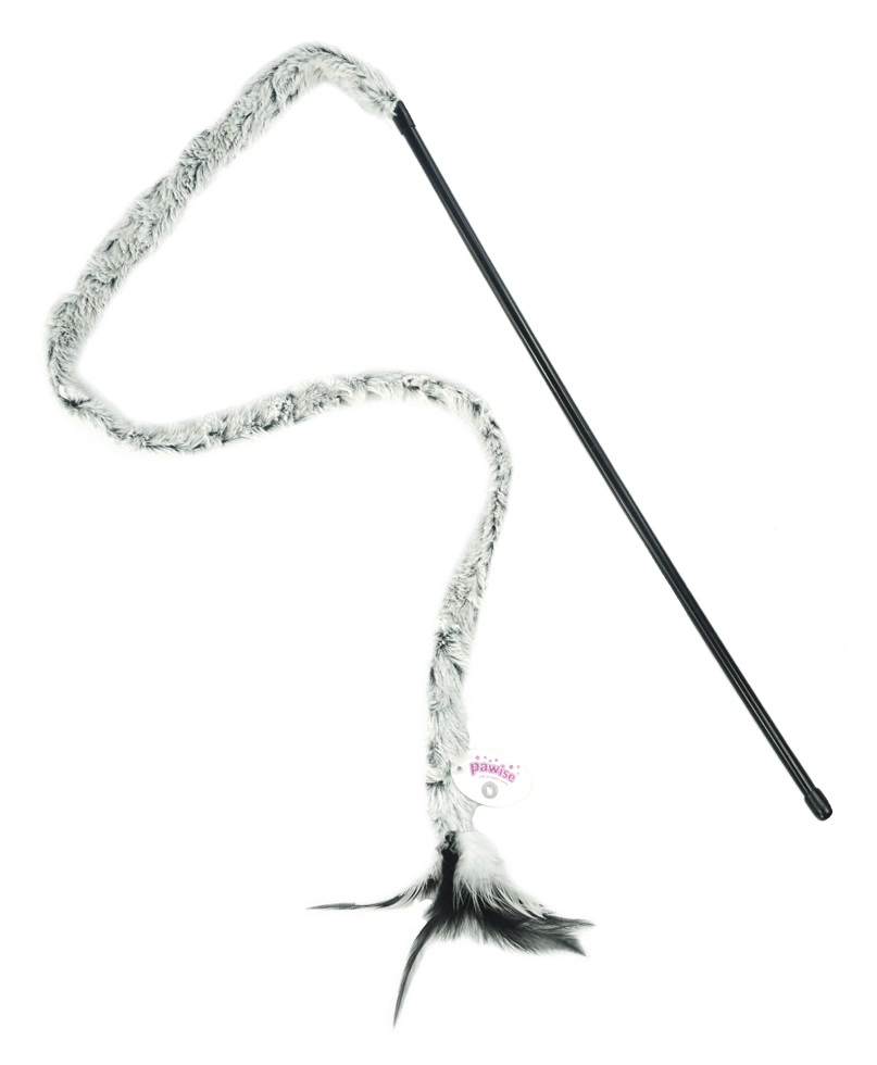 Pawise Cat Teaser Plush Tail - all for animals