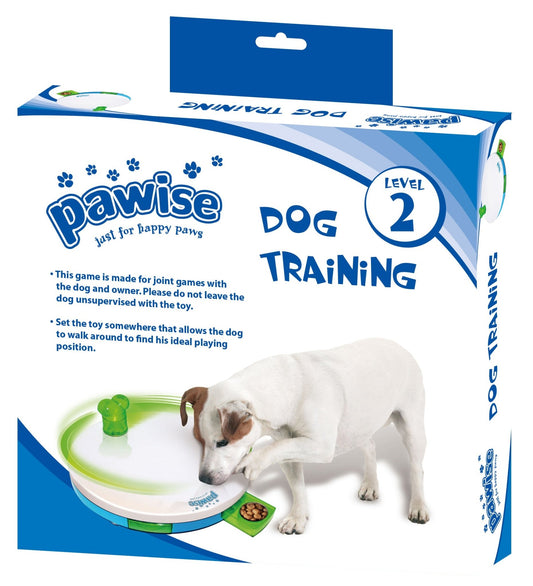 Pawise Dog training toy - Level 2 Spinning Feeder - all for animals