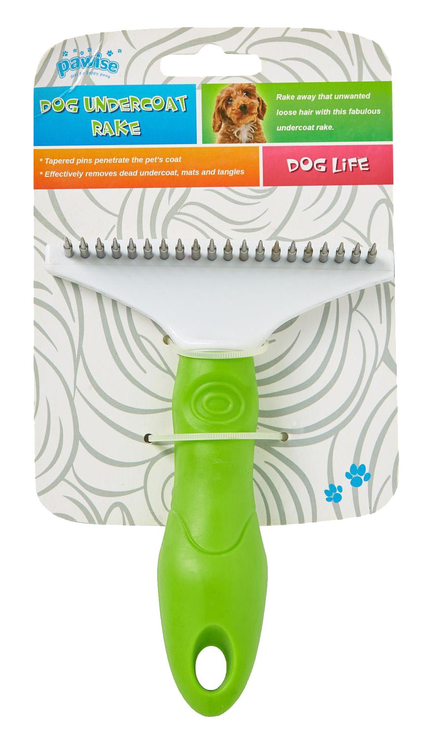 Pawise Dog Undercoat Rake L - all for animals