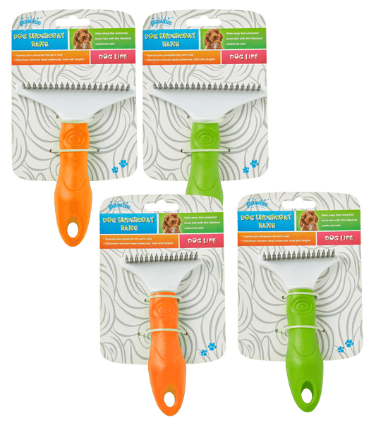 Pawise Dog Undercoat Rake L - all for animals