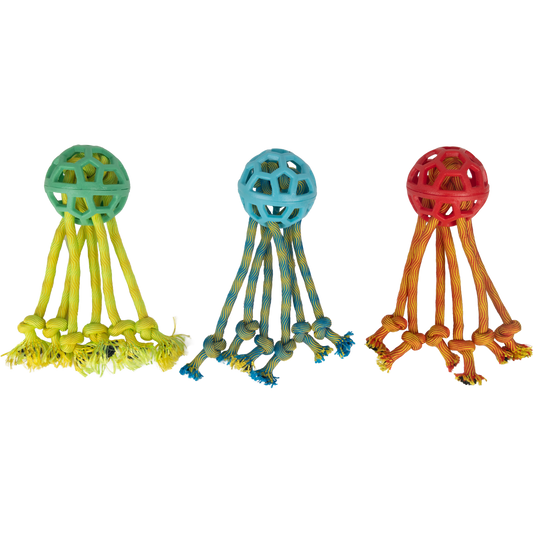 Pawise Play - N - Tug Rope Octopus - all for animals