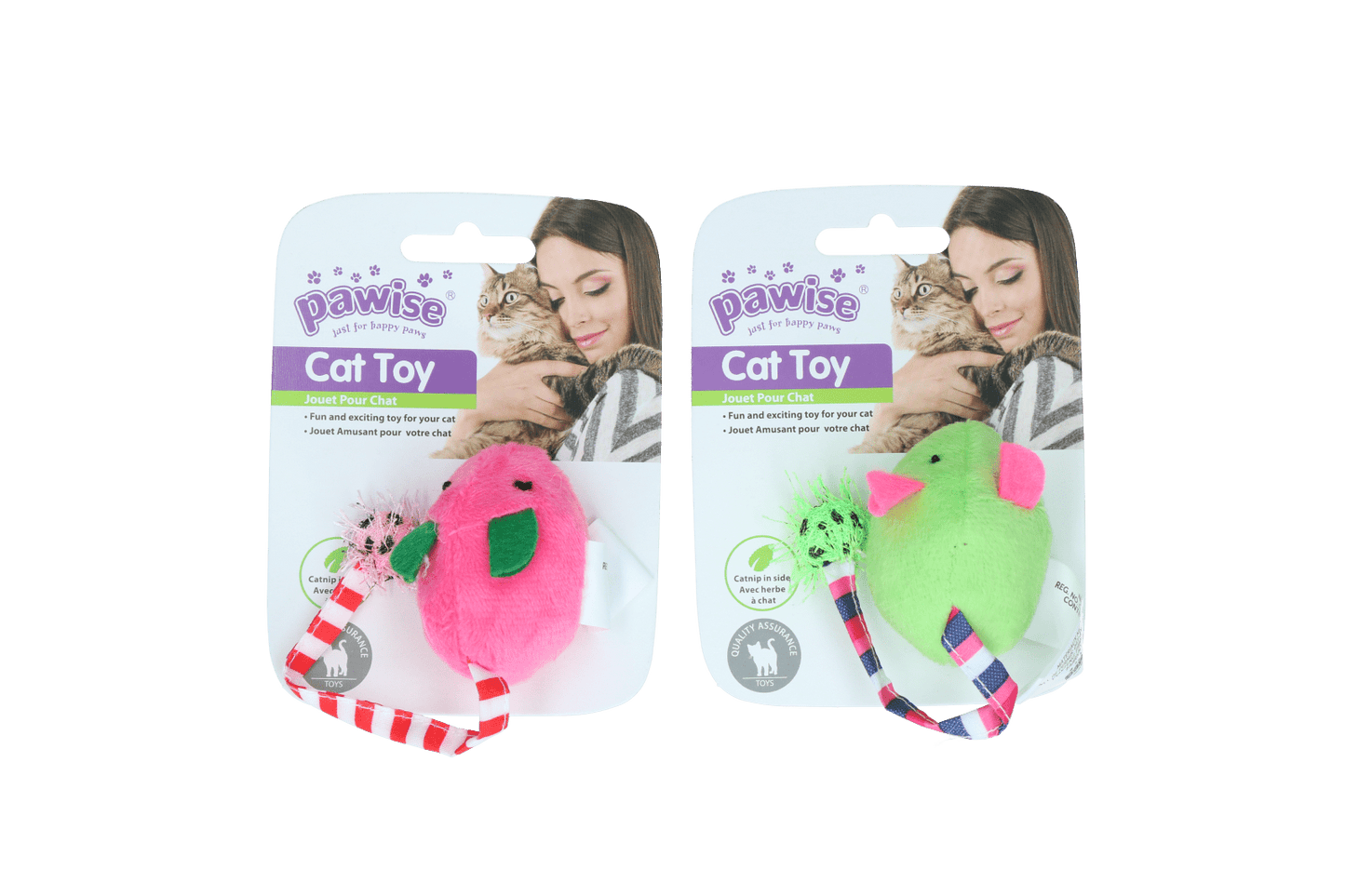 Pawise Plush Mice Toy - all for animals