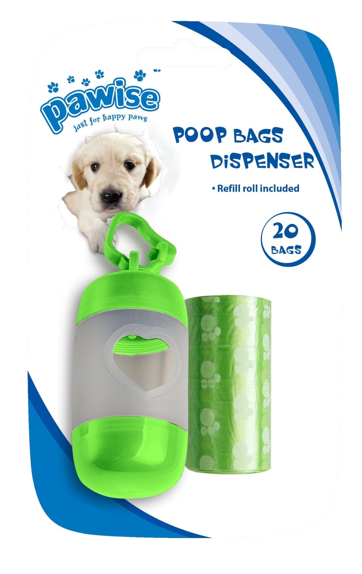 Pawise Poop Bag Dispenser - all for animals