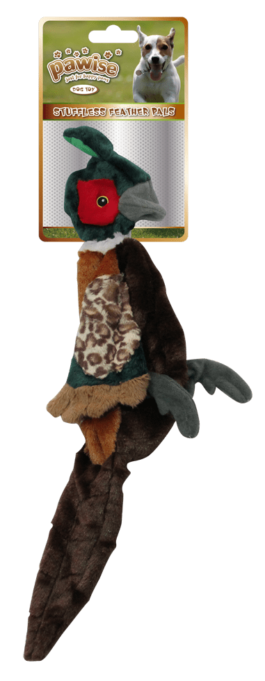 Pawise Stuffless Feather Pals Fazant - all for animals