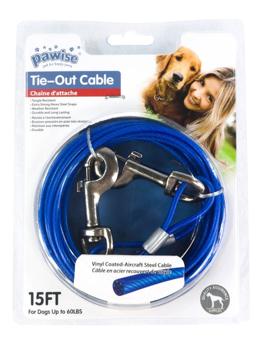 Pawise Tie Out Aanleglijn 5 m - all for animals