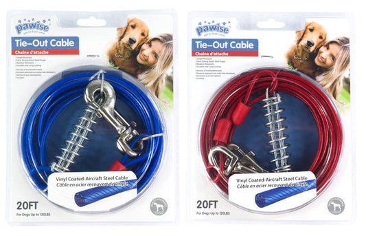 Pawise Tie Out Heavy Duty aanleglijn 7 meter - all for animals