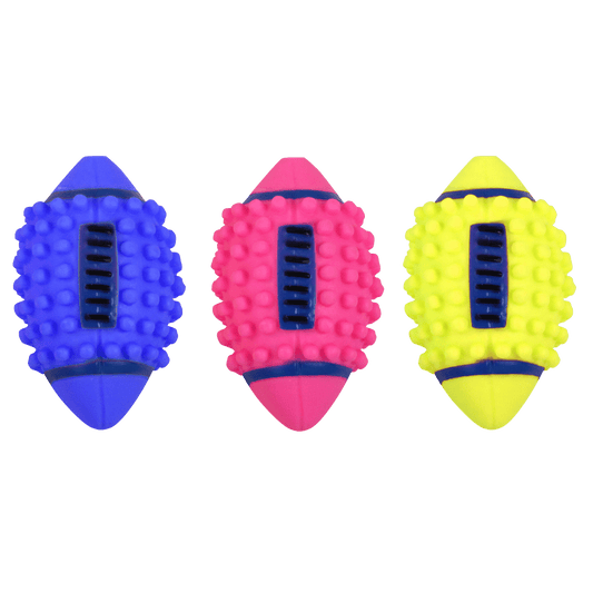 Pawise Vinyl spiky football - all for animals