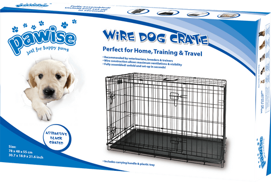 Pawise Wire Dog Crate - all for animals