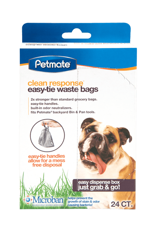 Petmate Clean Response Easy - Tie Waste Bags - all for animals