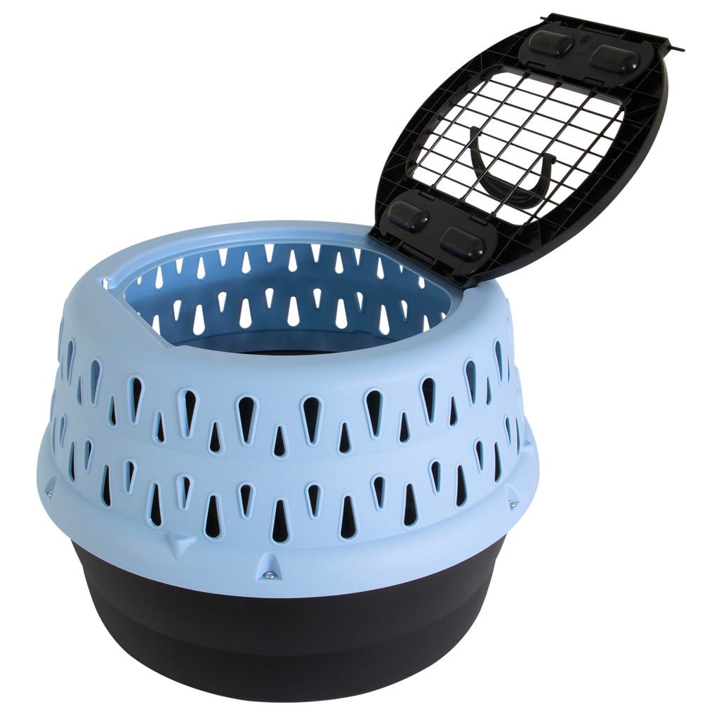 Petmate Get - A - Round Kennel For Cats Blue - all for animals