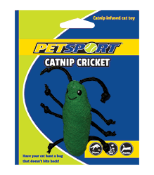 Petsport Catnip Cricket - all for animals