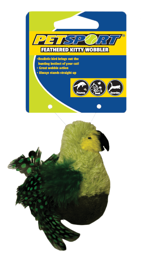 Petsport Feathered Kitty Wobbler - all for animals