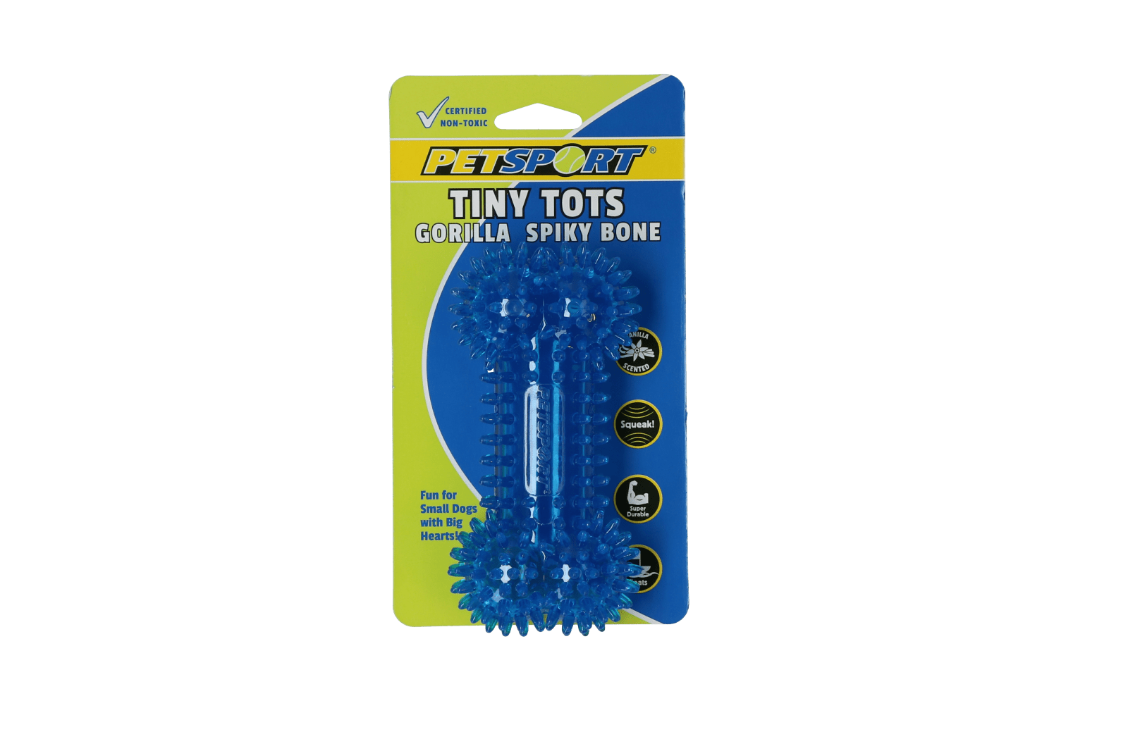 Petsport Tiny Tots Gorilla Spiky Bone Assorti - all for animals