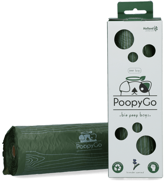 PoopyGo Eco friendly Tissue Box Lavendelgeur (300 st) - all for animals