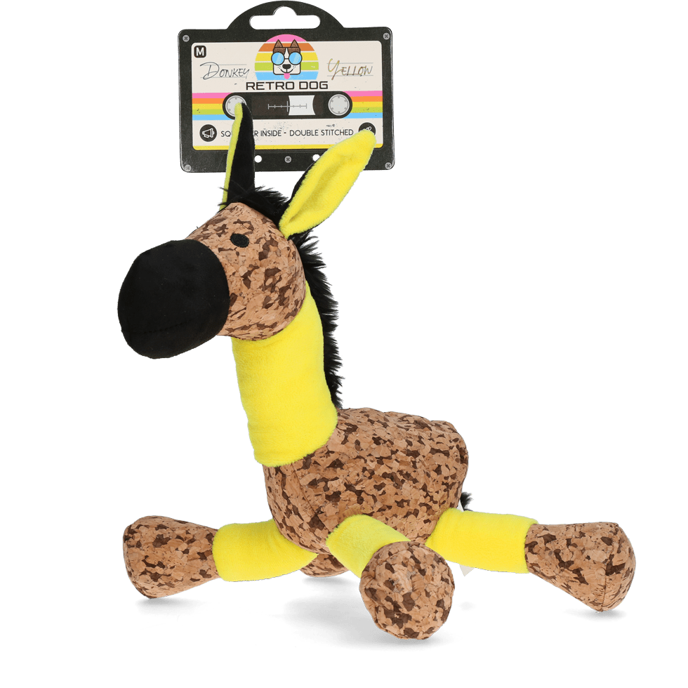 Retrodog Donkey Geel - all for animals