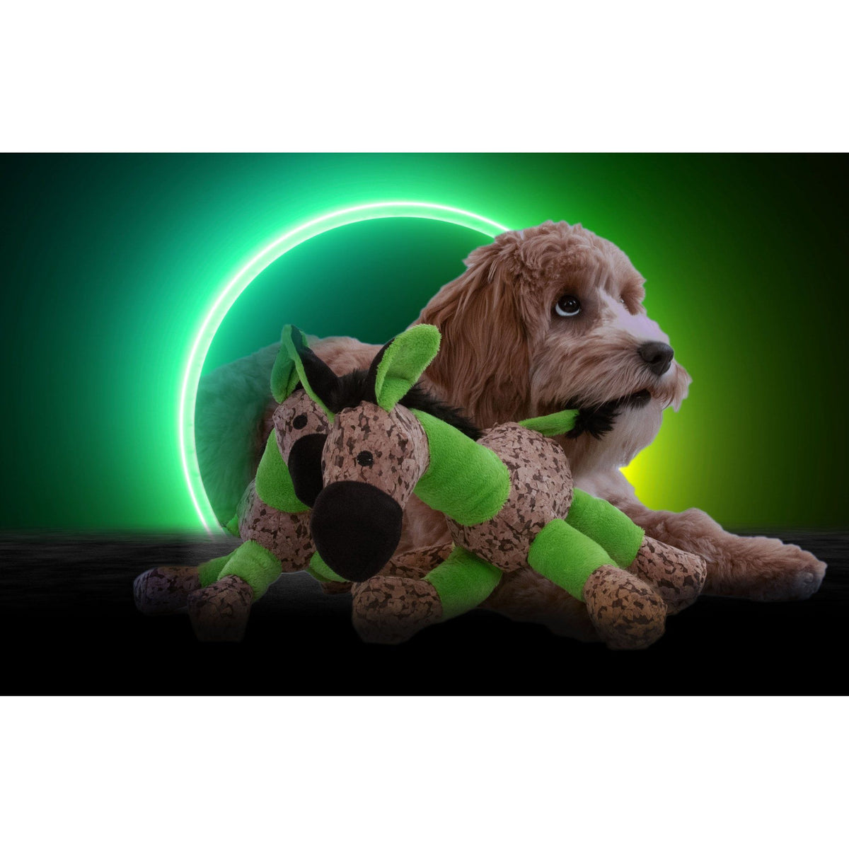 Retrodog Donkey Groen - all for animals