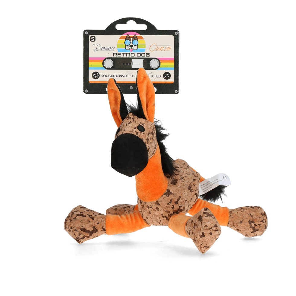 Retrodog Donkey Oranje - all for animals